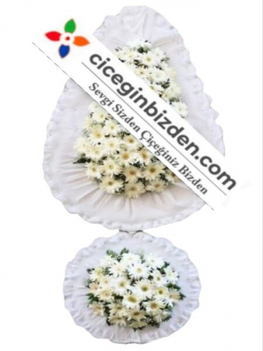 Beyaz Gerbera Sepet